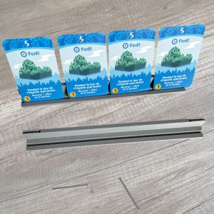 Réglettes pour cartes