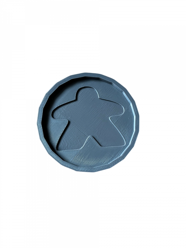 Dessous de tasse Meeple
