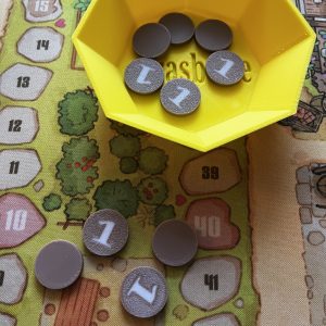 Jeton bronze valeur 1